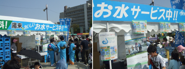 5月の3・4・5日に「フラワーフェスティバル」に出展しました